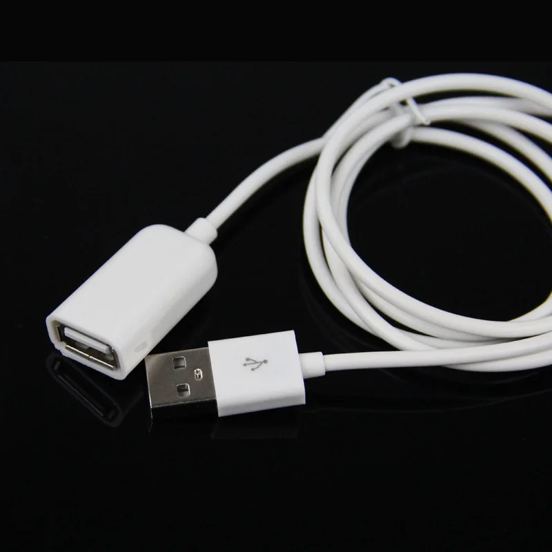 USB 2,0 удлинитель для передачи данных 50 см 1 м дополнительный кабель для iPhone 4 5 6 Plus для samsung S6 Note4