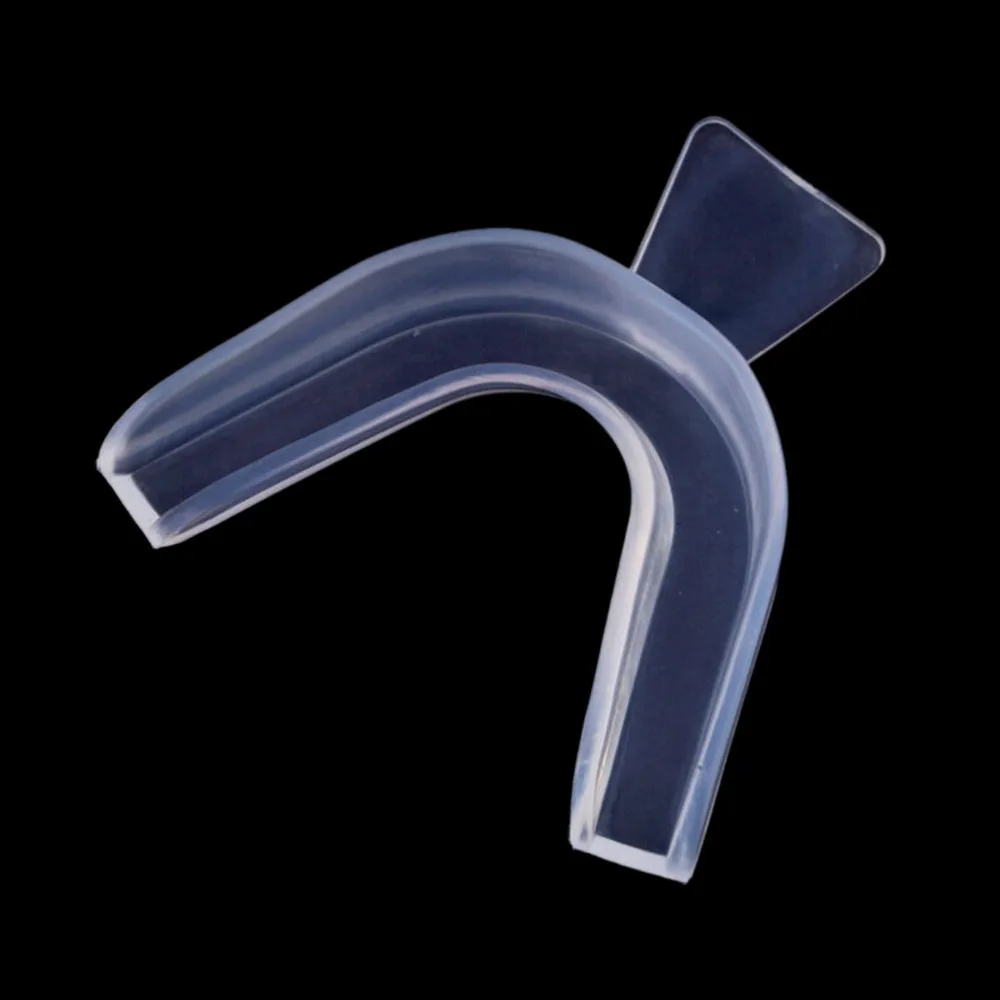 

New Transparent Night Guard Gum Shield Mouth Teeth Whitening Trays For Bruxism Grinding Dental for Boxing Basketball