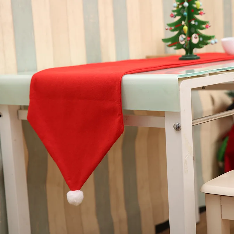 Merry Christmas Рождество Таблица Флаг рождественские украшения дома-ткани скатерти