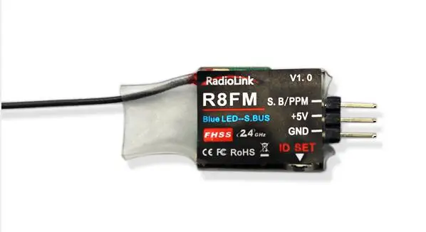 Радиоуправляемый передатчик Radio Ink T8FB 2 4 ГГц 8 каналов приемник R8EH комбинированный