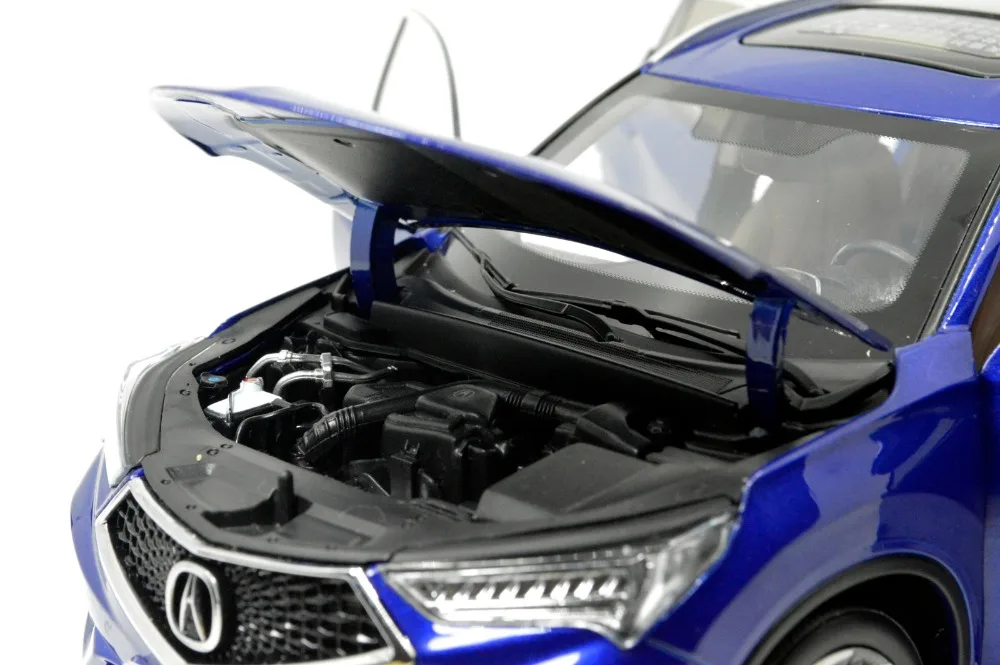 1/18 1:18 1 18 масштаб Acura CDX 2018 SUV Blue статическое моделирование литье под давлением