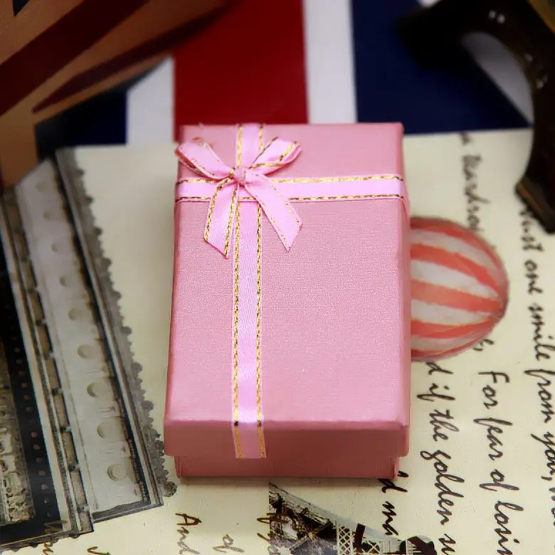 120pcs Jewelry Set Box for Necklaces Earrings Rings Cardboard Gift Boxes with Satin Ribbons Bowknot Outside | Дом и сад
