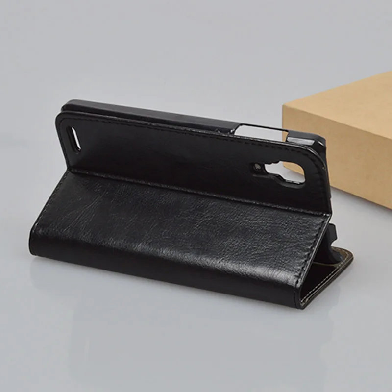 Роскошные P780 жесткий пластиковый кошелек с держателем карты Стенд кожаный чехол