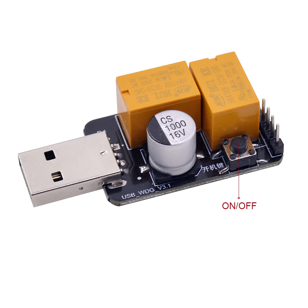 CHIPAL Watchdog карта USB Автоматический перезапуск синего экрана Таймер перезагрузки с