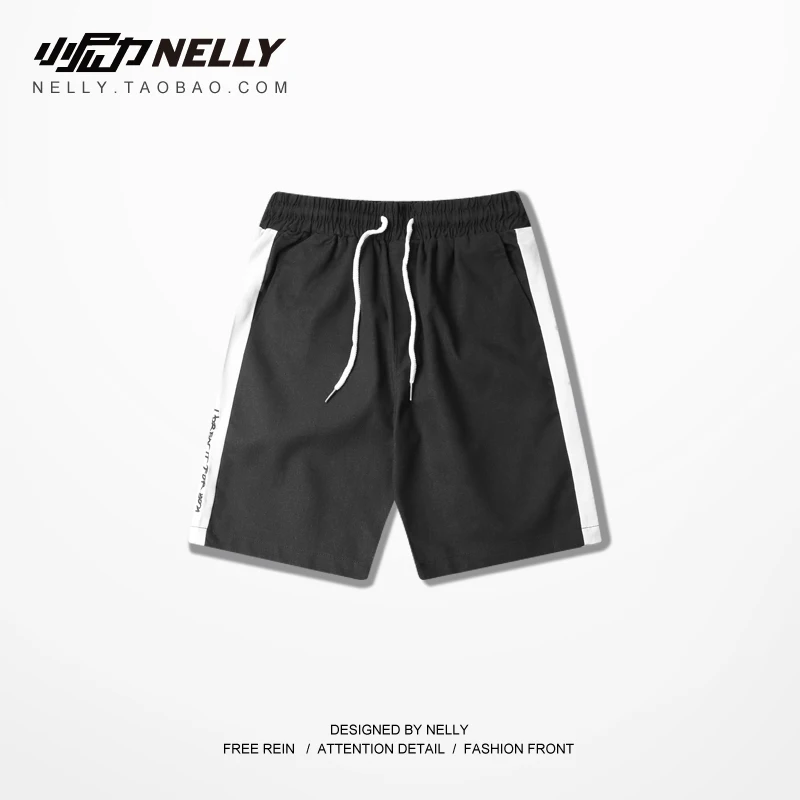 Nelly 2019 летние новые простые повседневные спортивные мужские шорты в стиле хип хоп