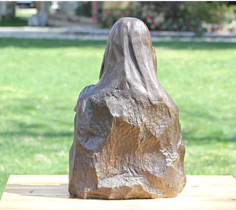 

Unique GIFT --TOP HOME Business Decor ART- The smile of Mona Lisa bronze Sculpture decor ART STATUE --GOOD GIFT 45CM LARGE