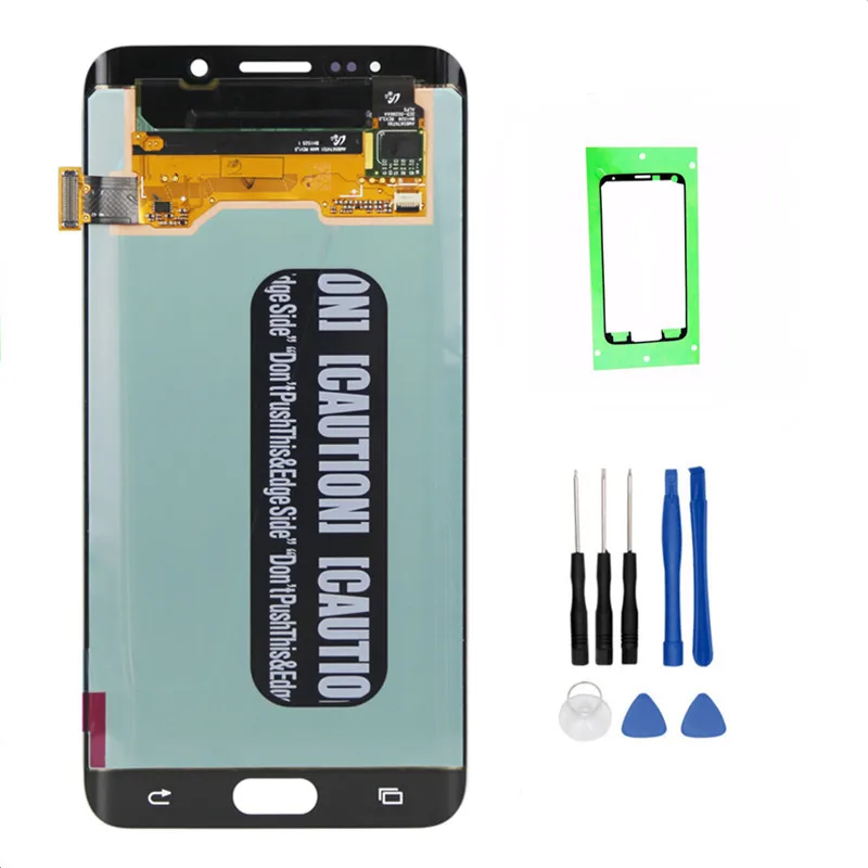 Высококачественный протестированный для Samsung Galaxy S6 Edge Plus G928 + ЖК дисплей с рамкой