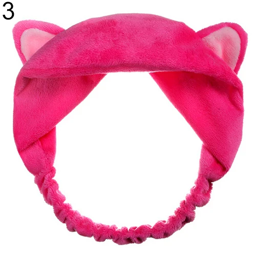 Повязка на голову с кошачьими ушками 6 цветов |