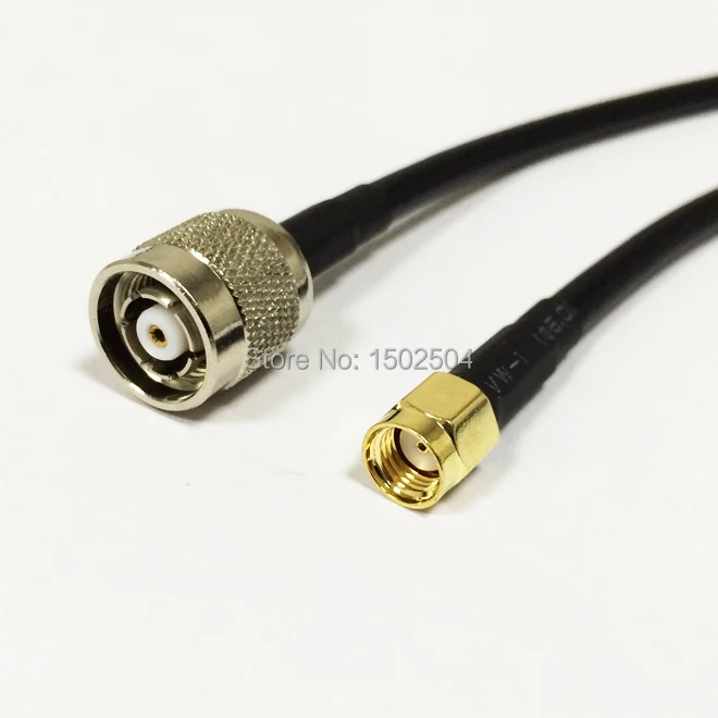 Фирменная Новинка RP SMA мужской разъем Переключатель TNC переходник RG58 по оптовой