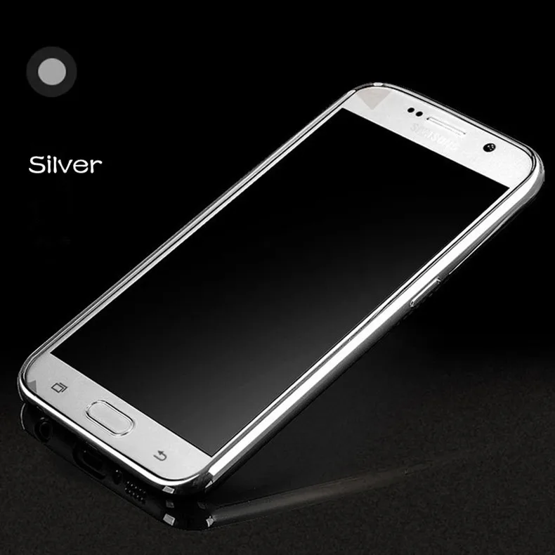 Silver Роскошные Стиль металлизированный позолоченный TPU Мягкий силиконовый чехол для телефона чехол для Samsung Galaxy S6 S7 Edge Plus Grand Prime S5 J5 J7 Note4 A5 - Цвет: Silver
