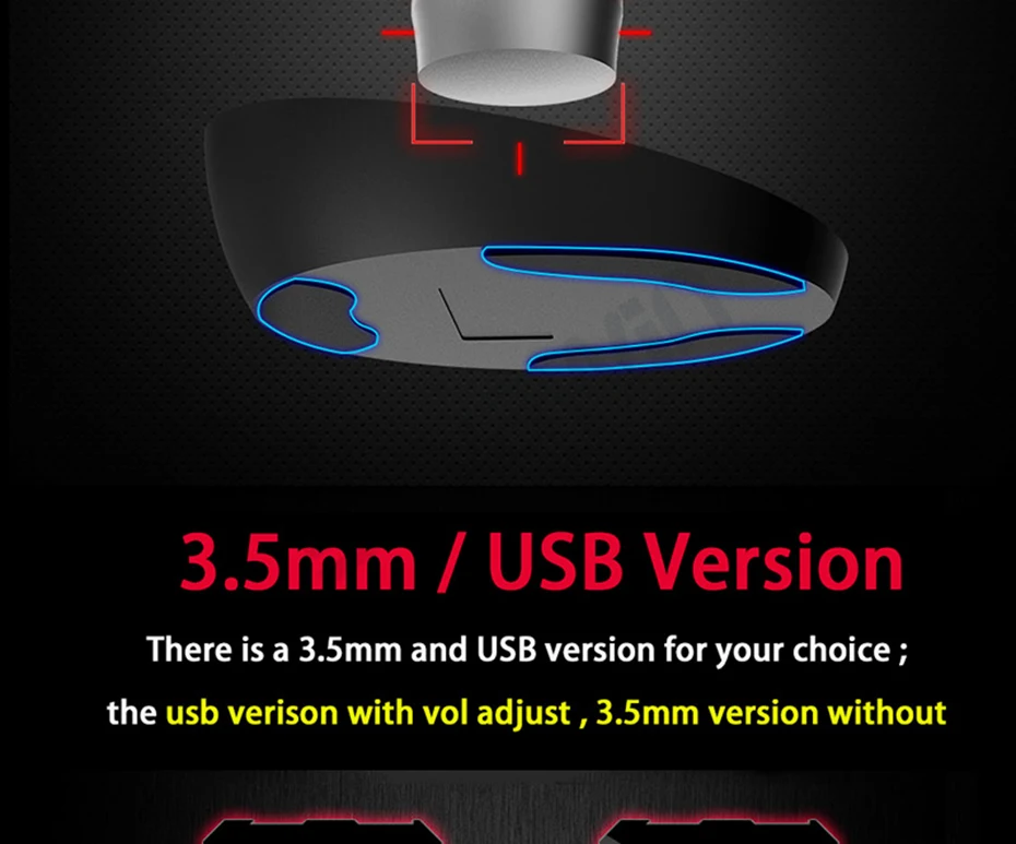 HD Портативный Студийный ПК USB 3,5 мм проводной аудио Микрофон для компьютера с кнопкой регулировки громкости вкл/выкл проводной профессиональный микрофон
