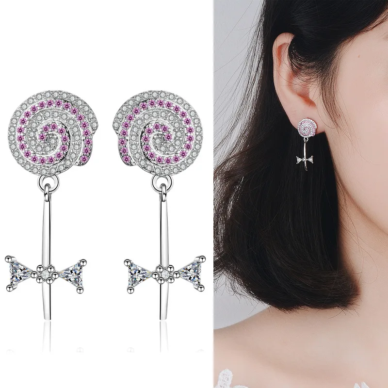 Серьги в виде леденцов ювелирные изделия и аксессуары модные украшения серьги