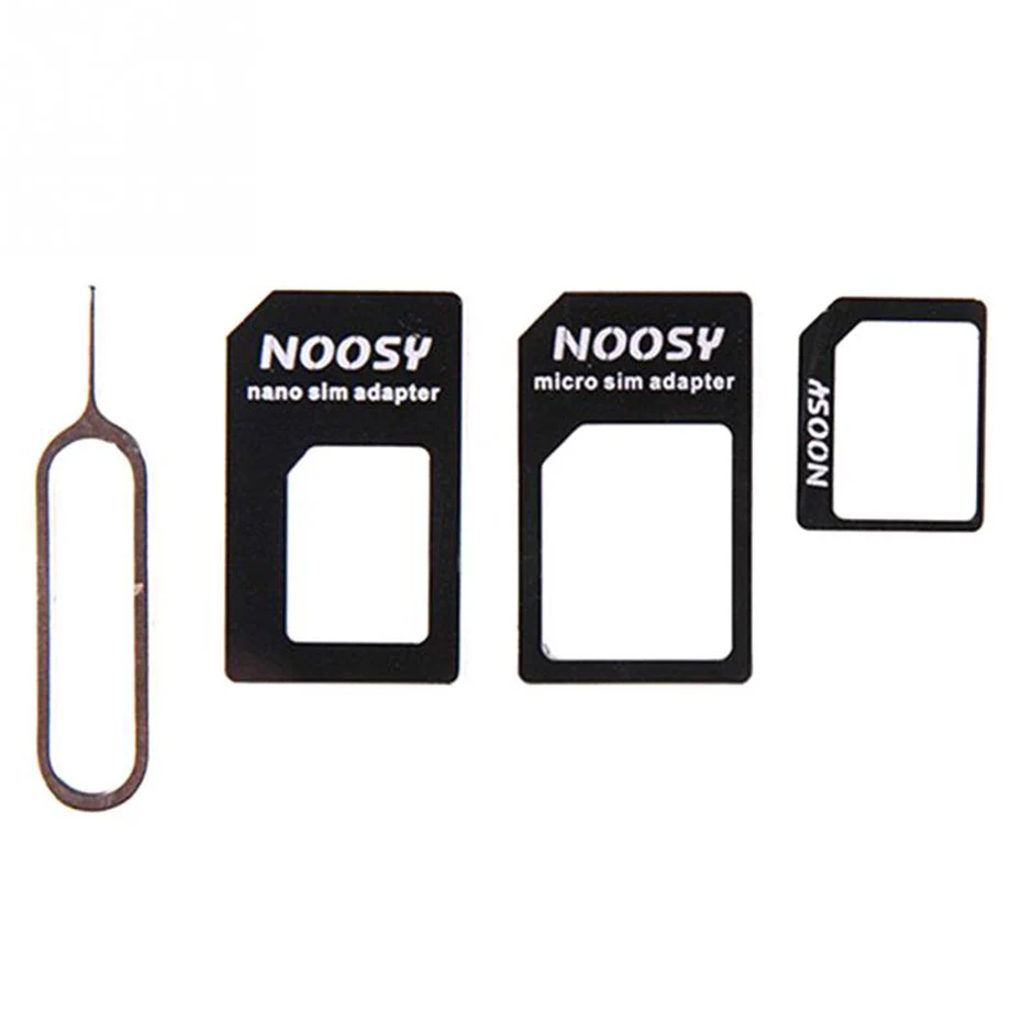 4 в 1 Nano Sim карты Adaptersto Micro для Stander sim Инструменты LG G4 G5 дух L90 iphone 4S 5 6 s sui|Наборы