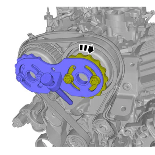 Цепь привода распределительного вала сроки инструмент для Volvo 2,0 T S60 S80 V60 V70 XC60 XC70 XC80 двигатели