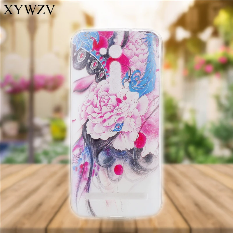 sFor Asus ZenFone Go ZB500KL Case Cover Silicone Pattern Phone For Back Fundas &lt |