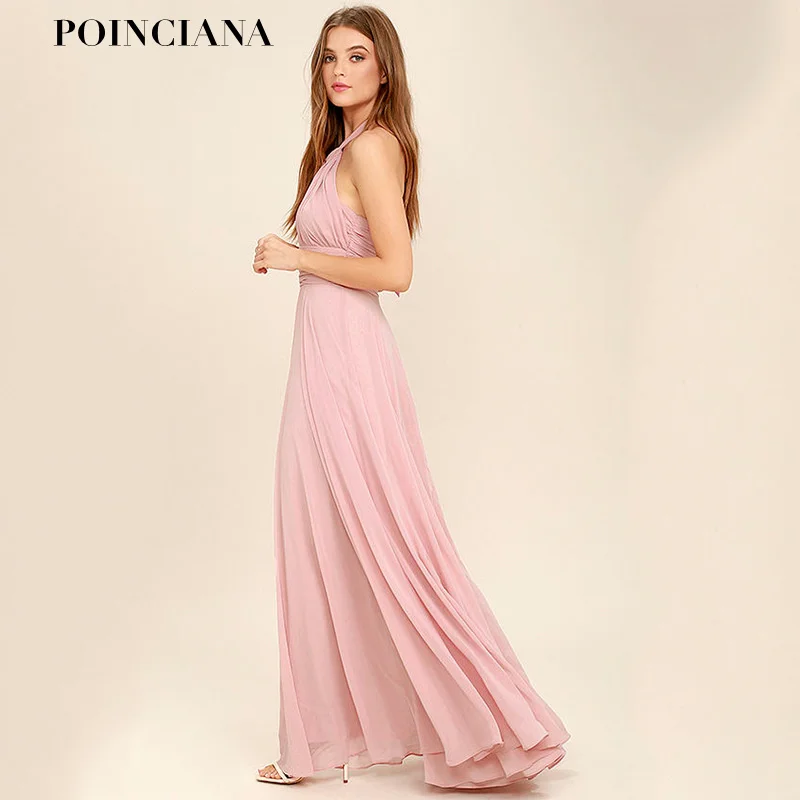 Летние длинные платья халат Longue Femme Ete Vestido Longo De Festa шифоновое платье с открытой