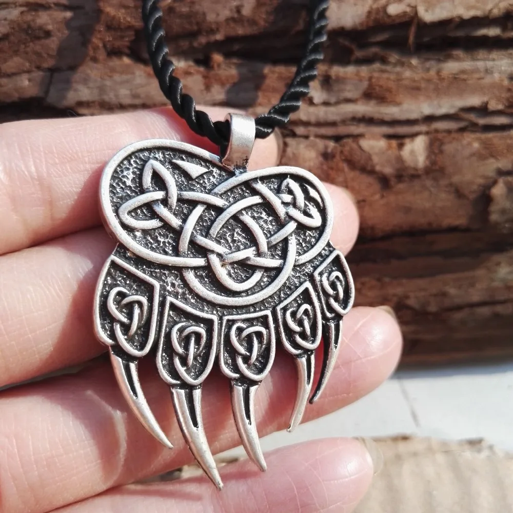 1 шт. новинка модное ожерелье с подвеской в виде лапы медведя викинга|pendant jewelry|fashion