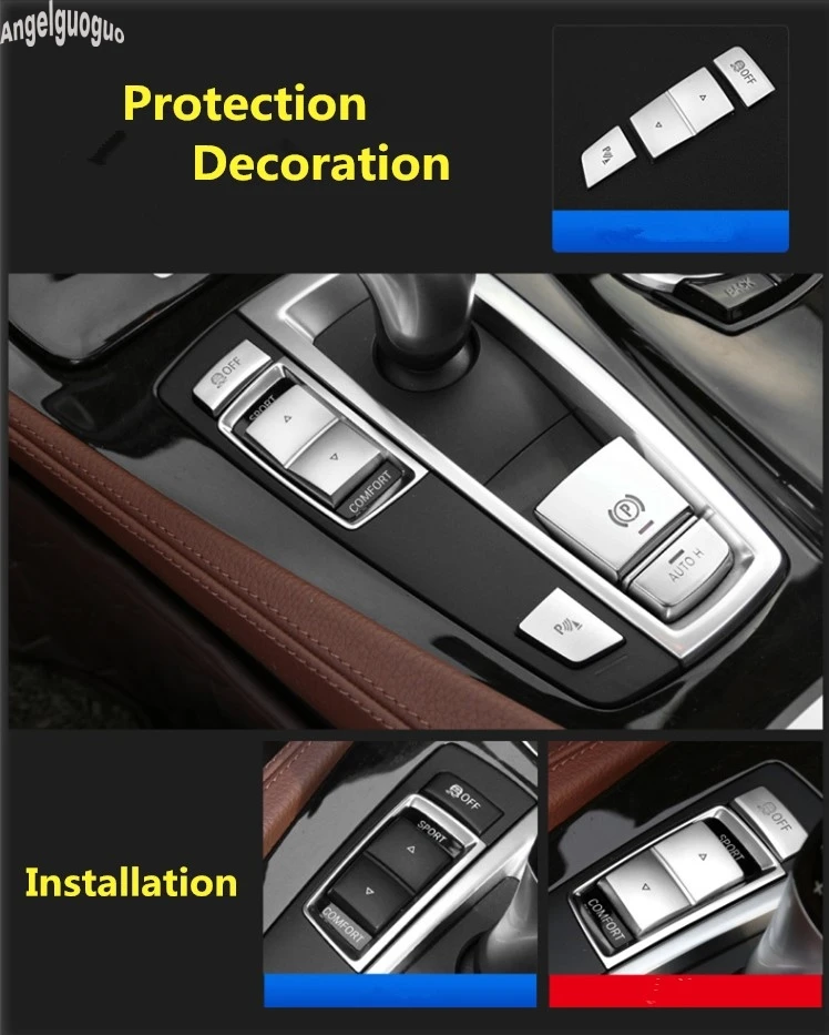 Для BMW 5 6 7 серии GT F10 F07 X3 X4 F25 F26 Автомобильный Центральный ручной тормоз Auto H левая