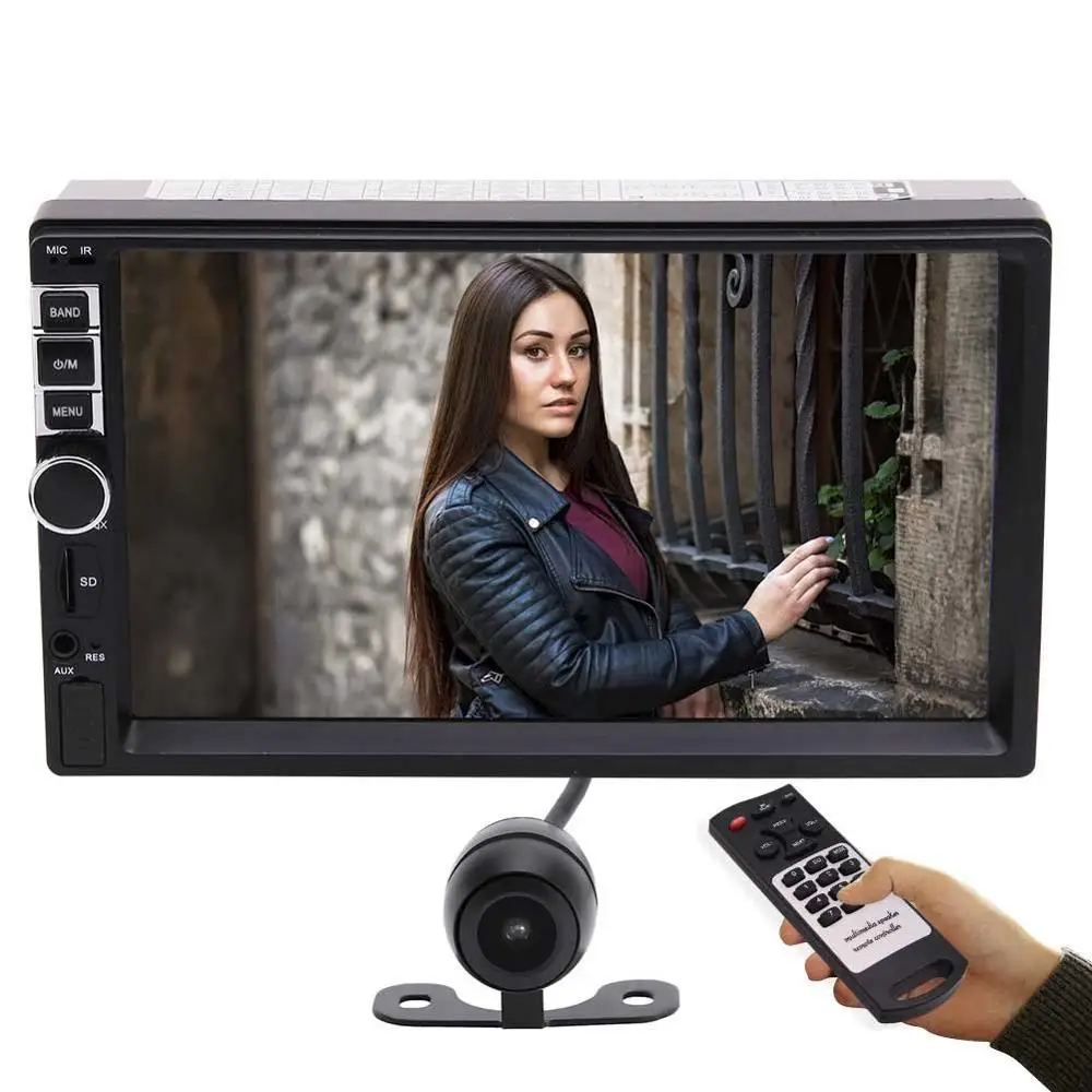 7 &quot2 Din In Dash автомобильное радио MP5 Bluetooth Радио развлечения стерео приемник