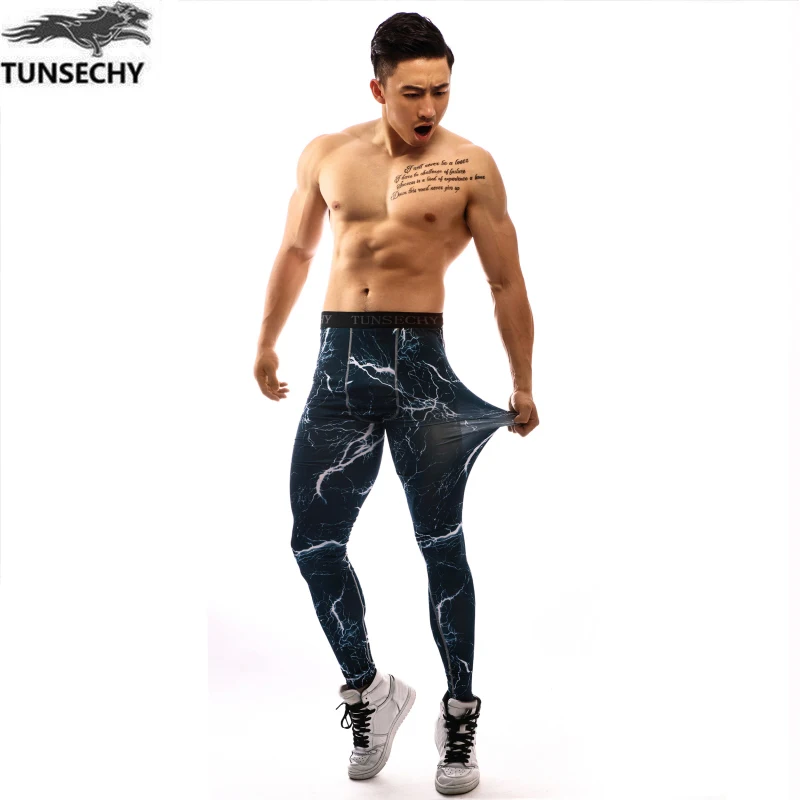 TUNSECHY/мужские облегающие кальсоны, леггинсы, модные теплые брюки, штаны, мужские тонкие бархатные зимние брюки