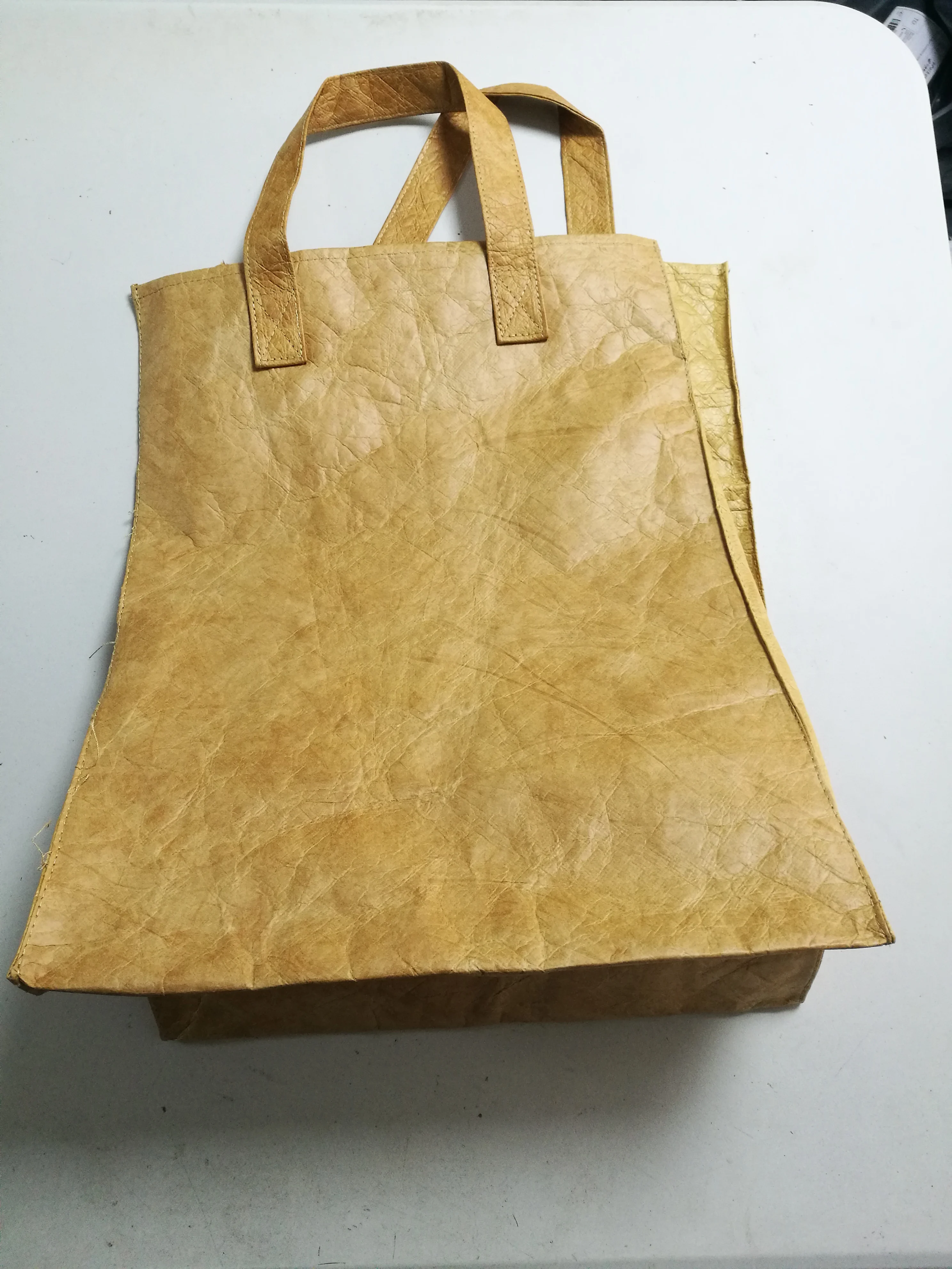 1 шт. моющийся бумажный пакет большой емкости хозяйственная Эко сумка для