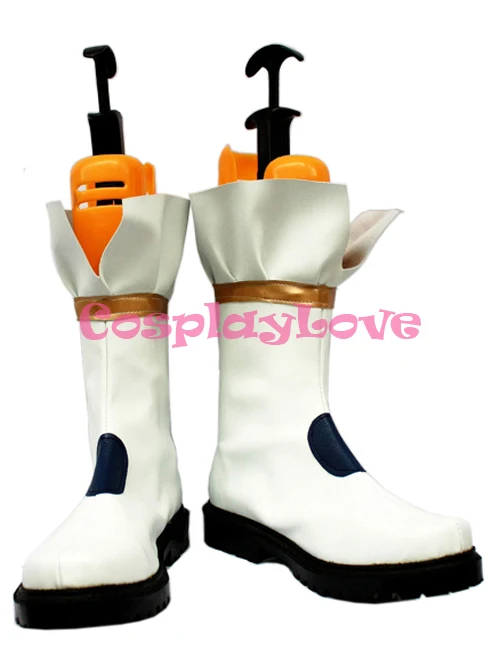 Magical Girl Lyrical Nanoha Takamachi Battle Mode Version Cosplay Shoes Boots Hand Made Custom-made For Halloween | Тематическая