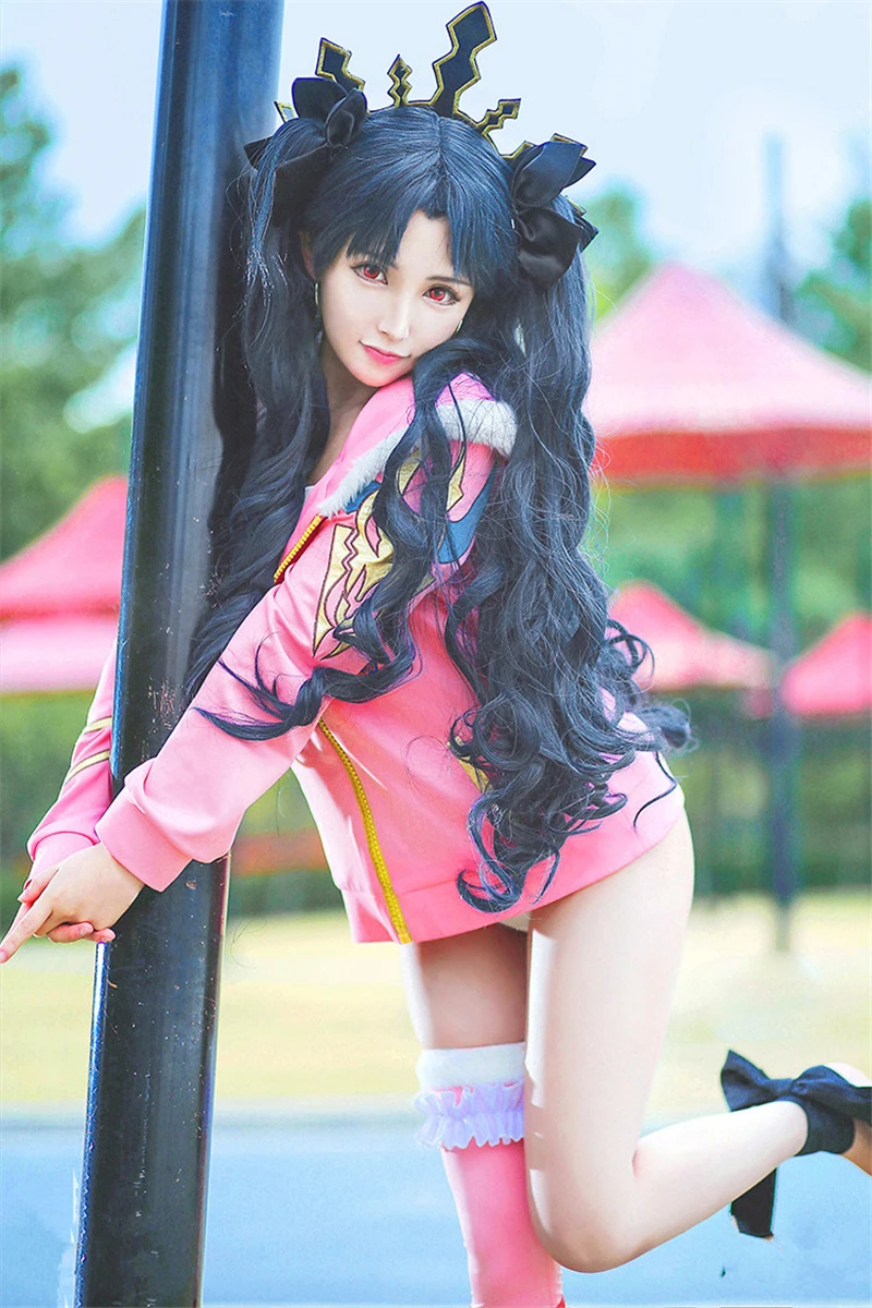 FGO Fate/Grand Order Archer Ishtar Косплей Костюм повседневное пальто летний купальник для женщин бикини Ishtar костюмы пальто+ купальники