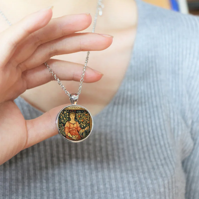 Винтажная подвеска Вильям Моррис Pomona ожерелье богини ручной работы модные