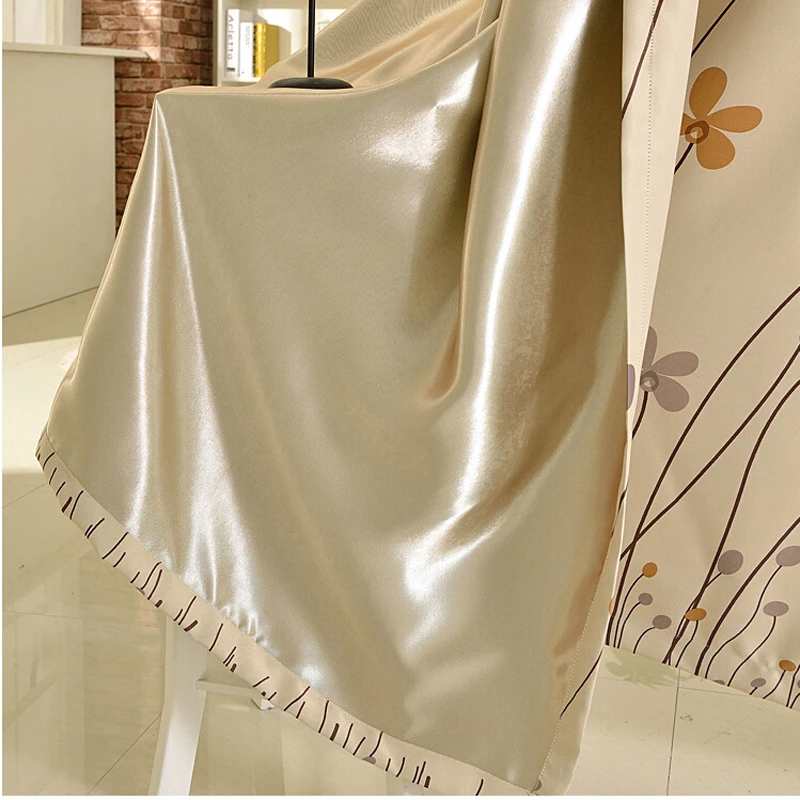 Пасторальные дизайнерские декоративные занавески в виде клевера оконные