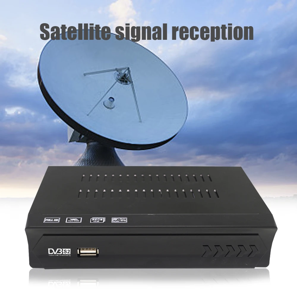 1 год Clines Европа DVB-S2 спутниковый ресивер Поддержка DVB Декодер Испания S2 1080 p Full HD powervu Cline bisskey DVB приемник