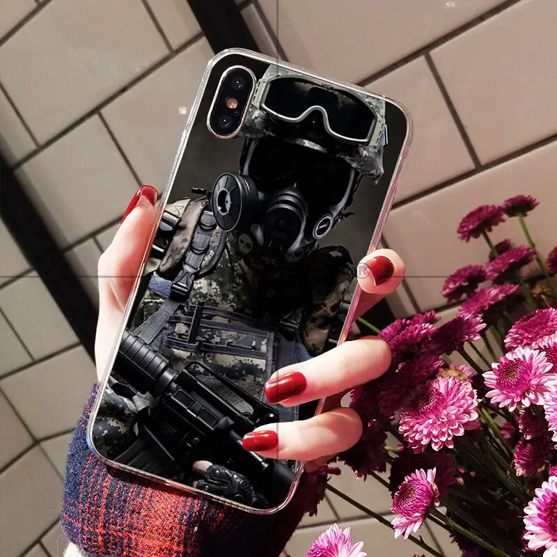Ruicaica Counter Strike cs go игровой прозрачный мягкий чехол для телефона iPhone X XS MAX 6 6s 7 7plus 8