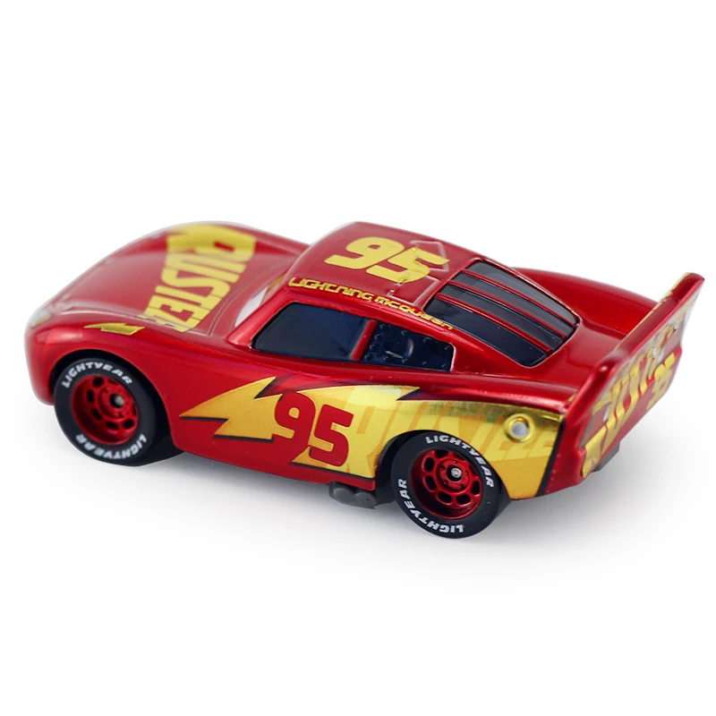 Disney Pixar Cars 3 New No.95 Lightning McQueen ограниченная серия 1:55 литая металлическая модель