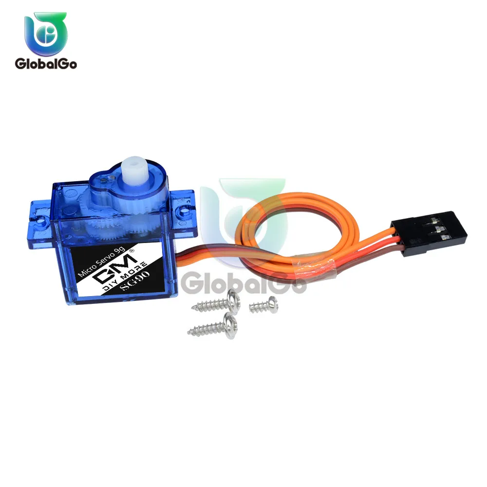Умная электроника мини микро 9 г 1,6 кг сервопривод SG90 Для Arduino DIY для RC 250 450 Вертолет самолет автомобиль Лодка
