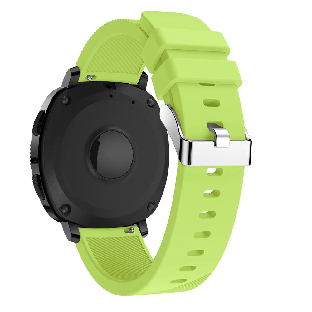 20 мм ремешок для Amazift Bip Garmin Vivoactive 3/645 силиконовый на запястье Samsung Gear S2 спортивный