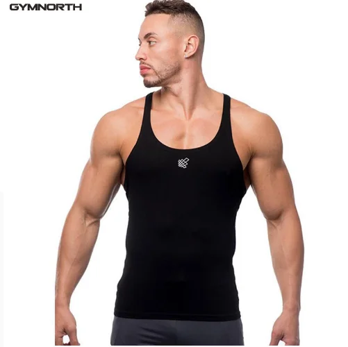 GYMNORTH Tank Top Men Bodybuilding Ropa De Hombre 2019 Regatas Masculino Gyms Cotton Fitness Clothing BX03 | Мужская одежда