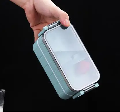 Японский Ланч-бокс для микроволновой печи Bento детский из пшеничной соломы