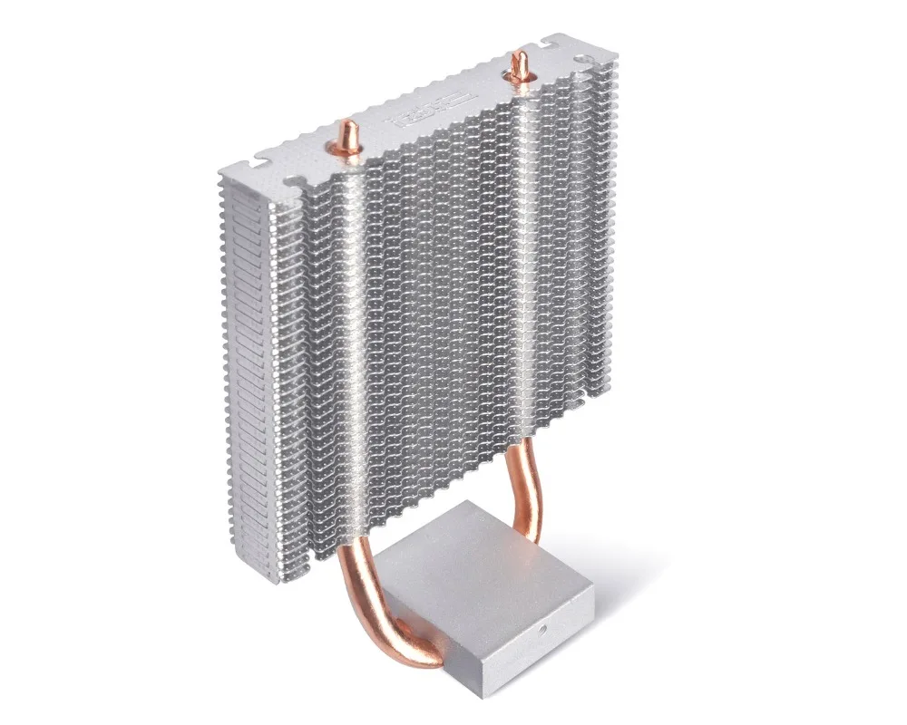 Pccooler 2 Чистая медь может установить 8 см вентилятор изогнутый охладитель материнской платы northbridge кулер southbridge радиатор охлаждения без шума