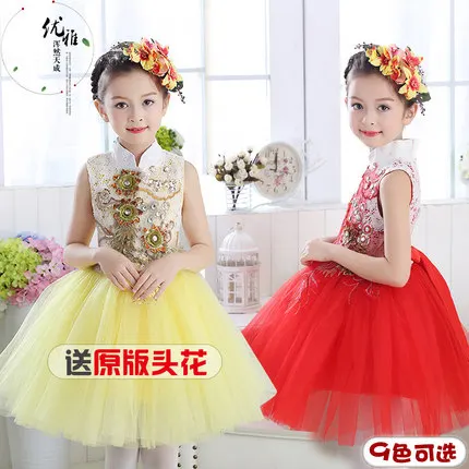 2017 г. Детское платье-пачка с вуалью для школьников платье принцессы блестками