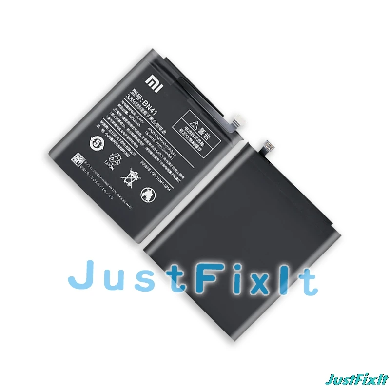 BN41 Xiao Mi Phone Battery For Xiaomi Redmi Hongmi Note 4 / 4X MTK Helio X20 4000mAh Original Replacement + Tool | Мобильные