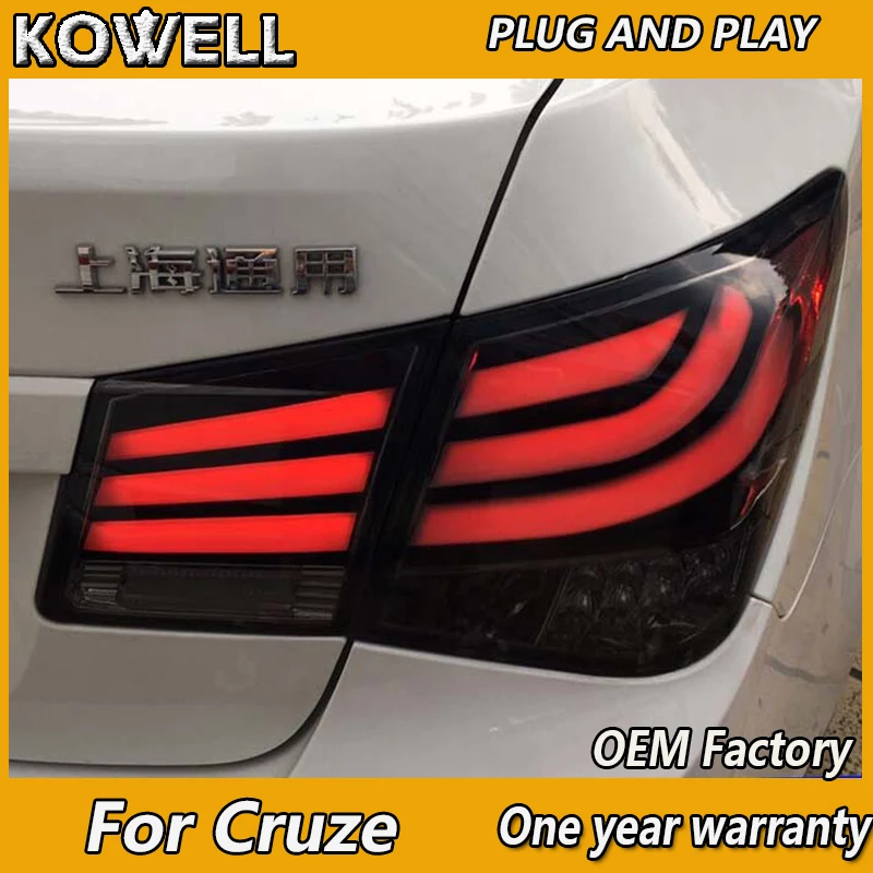 KOWELL стайлинга автомобилей для Chevrolet Cruze 2009 15 хвост светильник s 5 серии дизайн