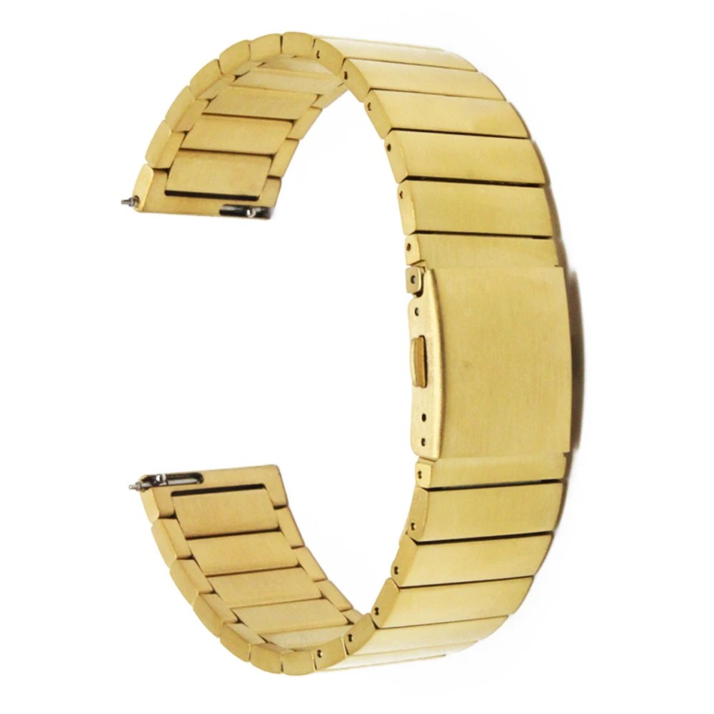 Stainless Steel Watch Band 22mm 23mm for Longines L2 L3 L4 Master Flagship Conquest Folding Clasp Strap Loop Wrist Belt Bracelet