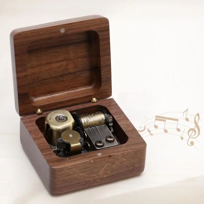 Музыкальная музыкальная шкатулка Muzik Kutusu Muziekdoos La Land Muziek Musicale Carousel Gift Caixinha Wood De Musica
