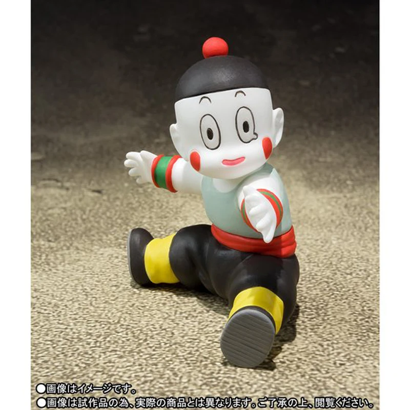 16 см аниме Dragon Ball Z SH Figuarts tien shinhan & Chiaotzu общая передвижная ПВХ фигурка