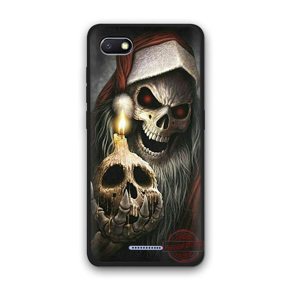WEBBEDEPP с прикольным череп TPU чехол для телефона чехол-накладка Redmi Note 6Pro 7Pro 4A 4X 5 5A 6A 8A