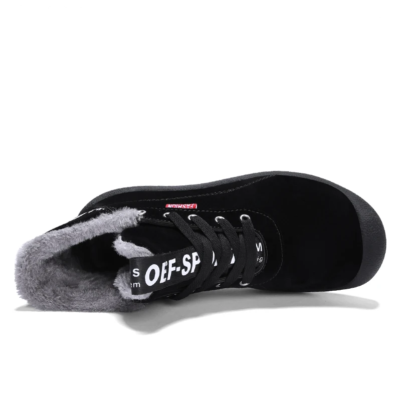 2018 зимние популярные теплые плюшевые кроссовки уличные ботинки на шнуровке