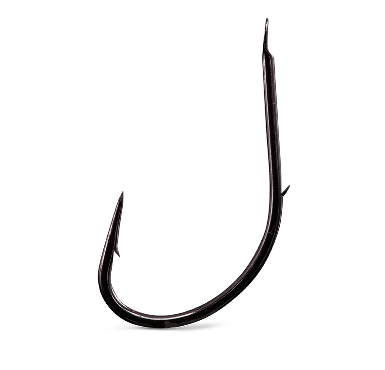 Mustad 10015 рыболовный крючок из высокоуглеродистой стали с колючей спинкой Wanshi черный Карп Рыболовный крючок в форме приманки держатель рыболовные снасти