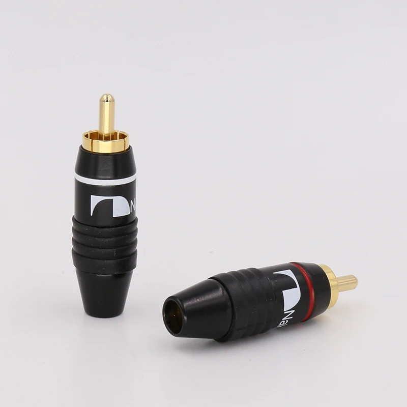 VR004G RCA разъем аудио кабель 24 K золотой динамик с покрытием штекер