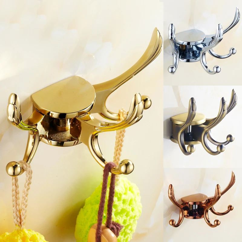 Европейские креативные настенные крючки Поворотная вешалка для пальто из