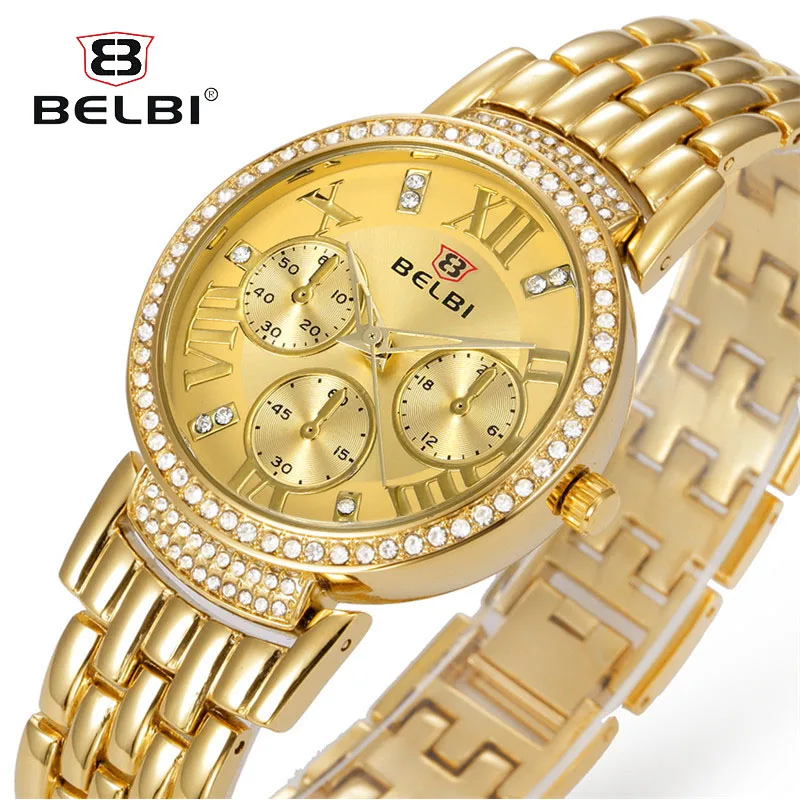 Римская цифра женские часы с тремя контактами циферблат дисплей для ретро женщин