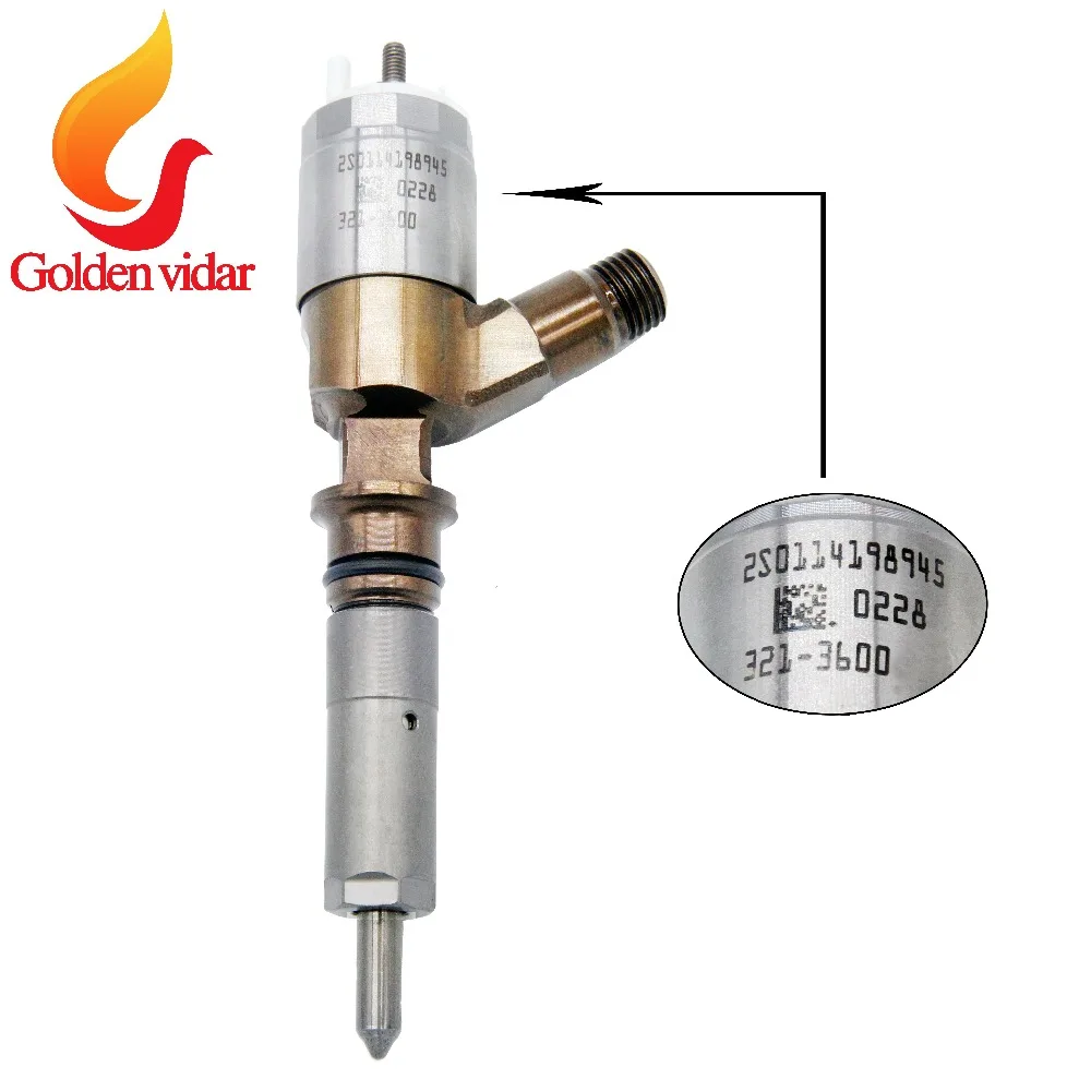 Инжектор гусеничного экскаватора Common rail cat 321-3600 перестроенный инжектор для